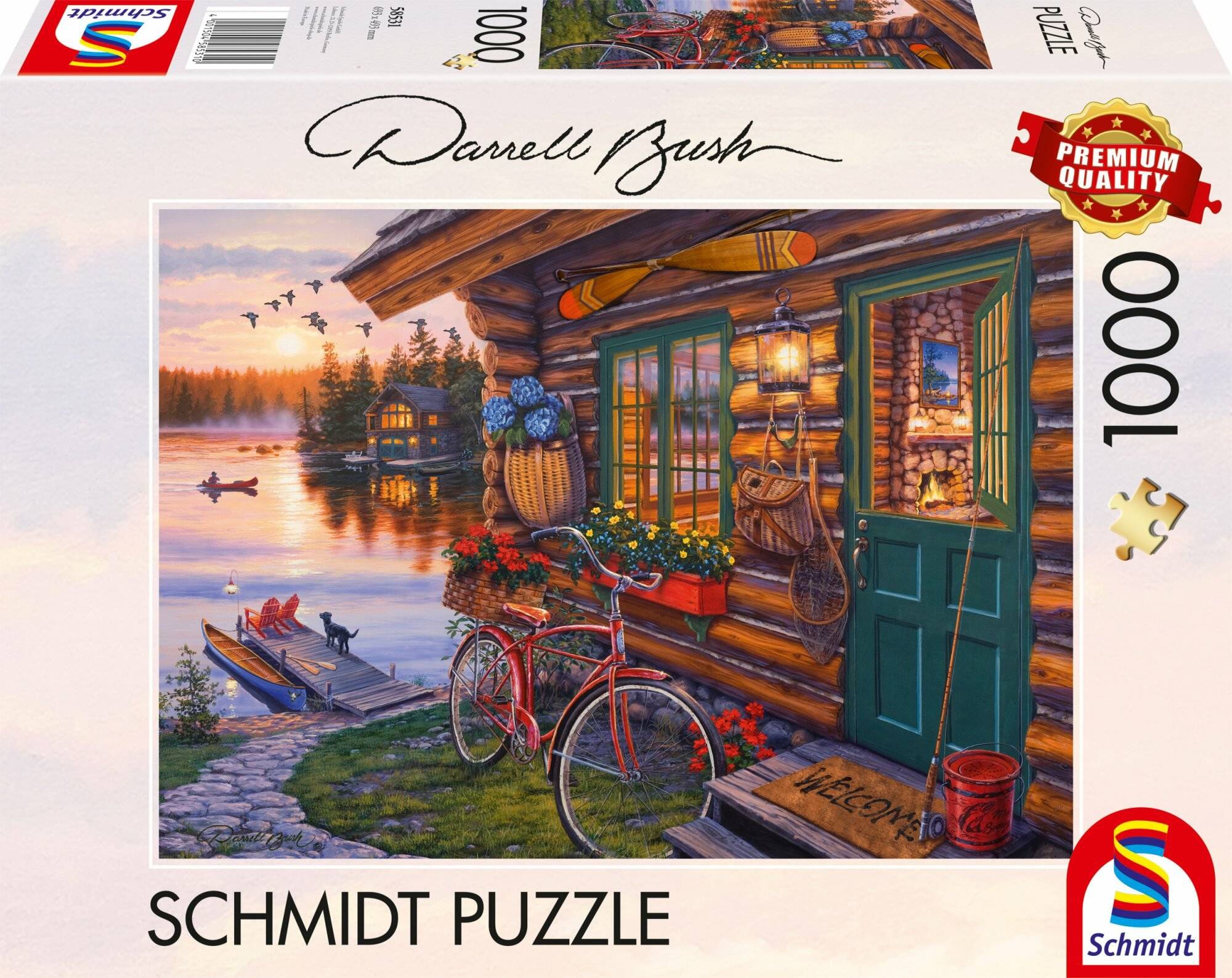 SCHMIDT Puzzle Landhaus am See 1000 Teile