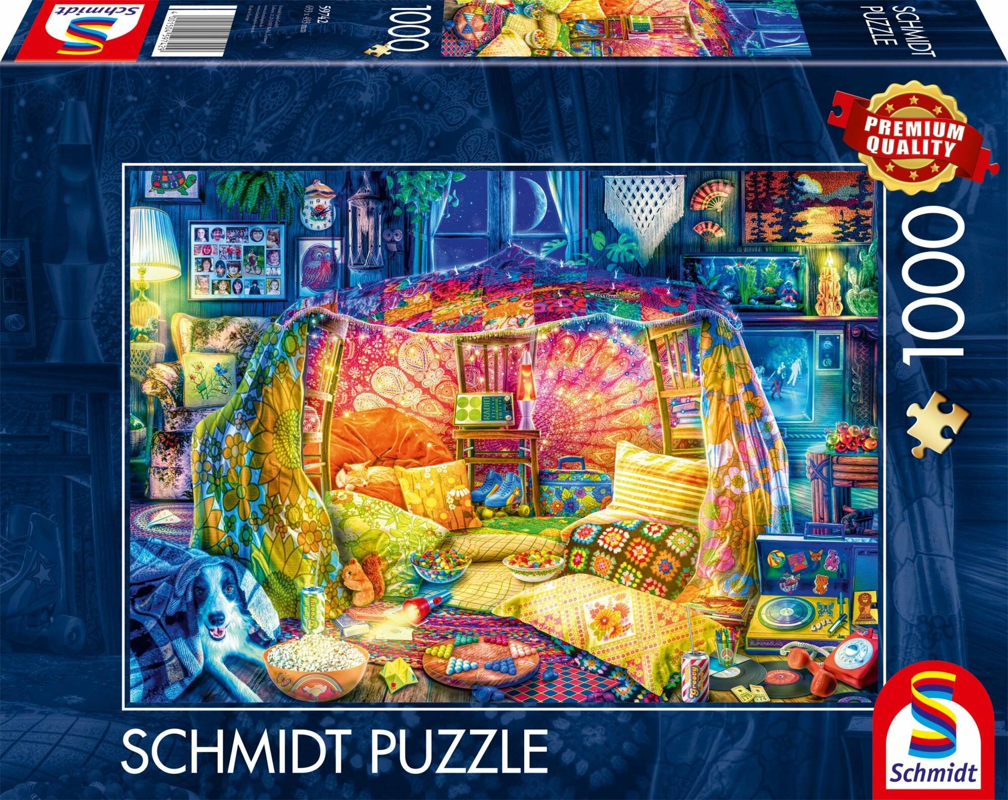 SCHMIDT Puzzle Cozy Den 1000 Teile