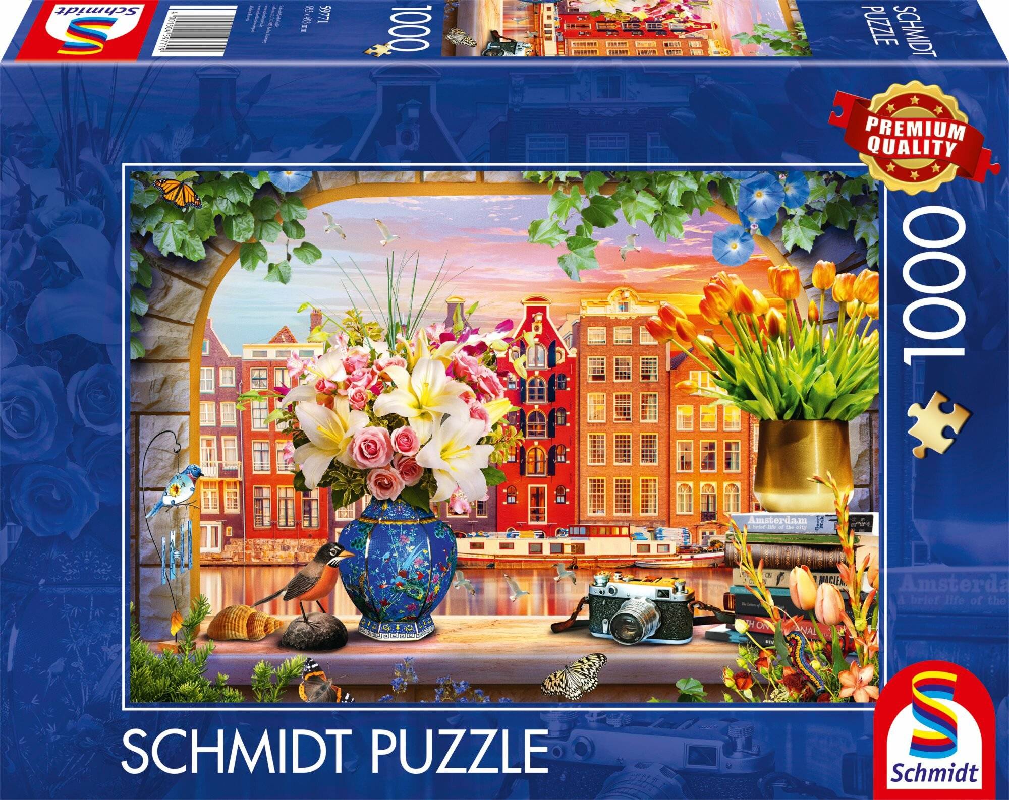 SCHMIDT Puzzle Visit Amsterdam 1000 Teile