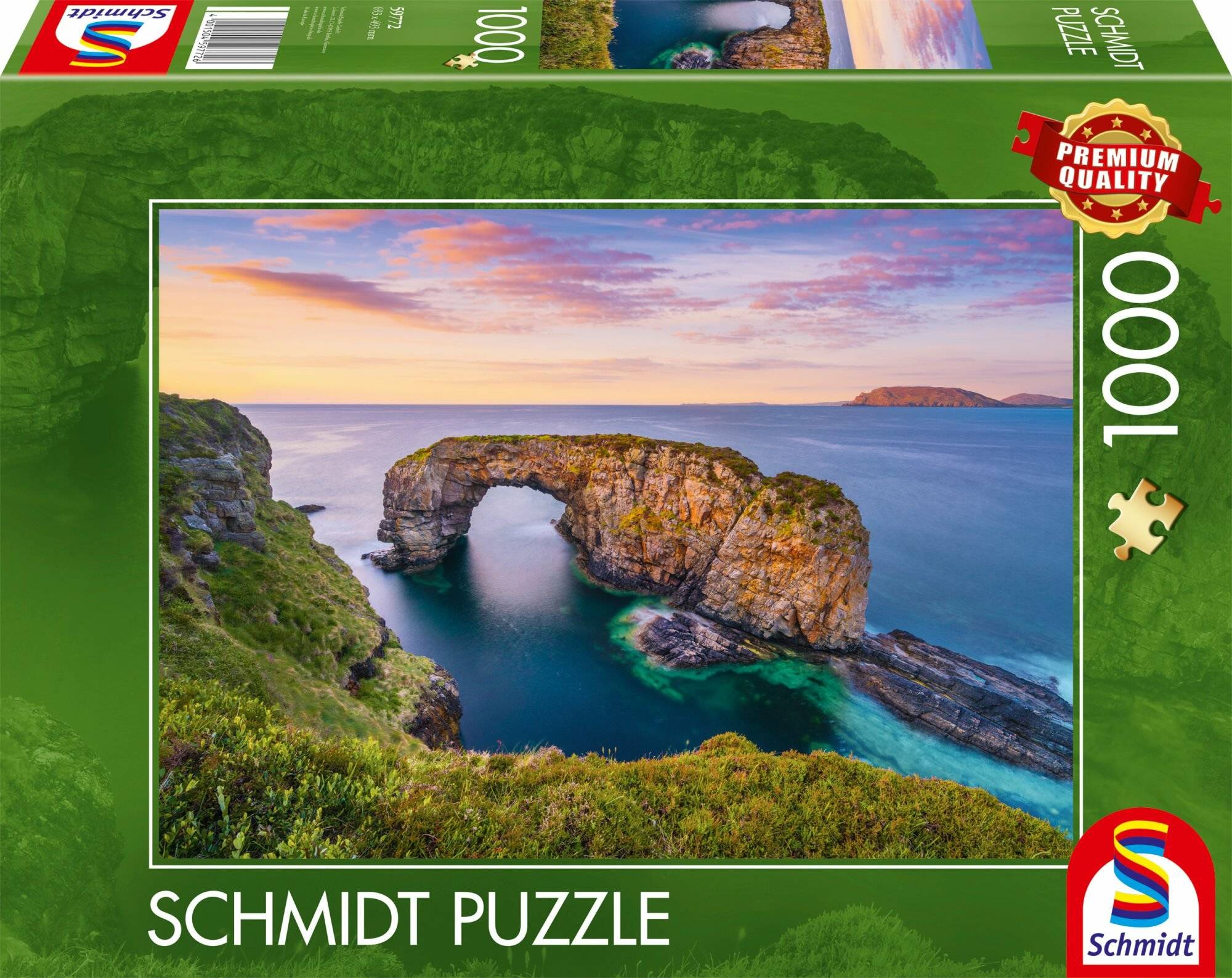 Schmidt Spiele Ireland, Co.Donegal, Fanad, Great Pollet sea arch, Puzzle 1.000 Teile