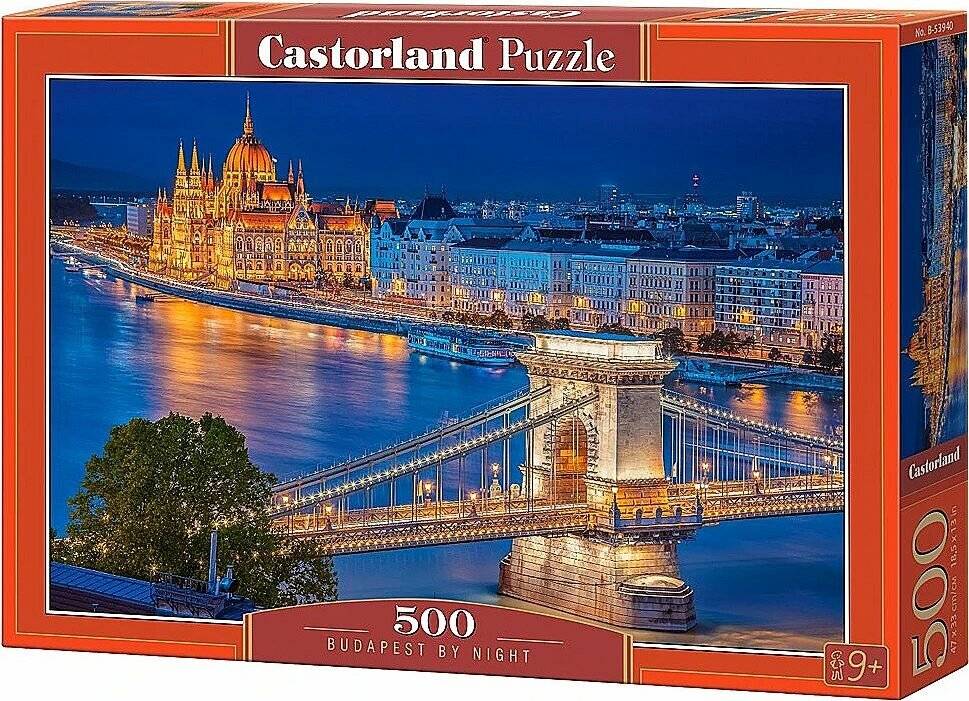 CASTORLAND Puzzle Nacht Budapest 500 Teile