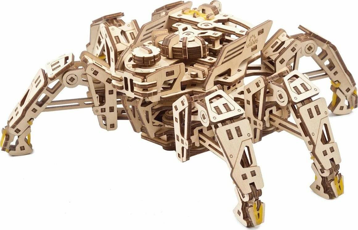 UGEARS 3D-Puzzle Hexapod Explorer 388 Teile