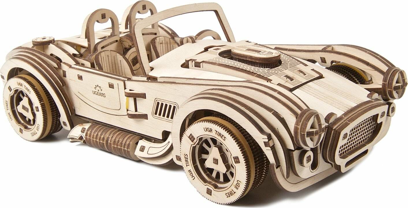 UGEARS 3D-Puzzle Rennwagen Drift Cobra 370 Teile