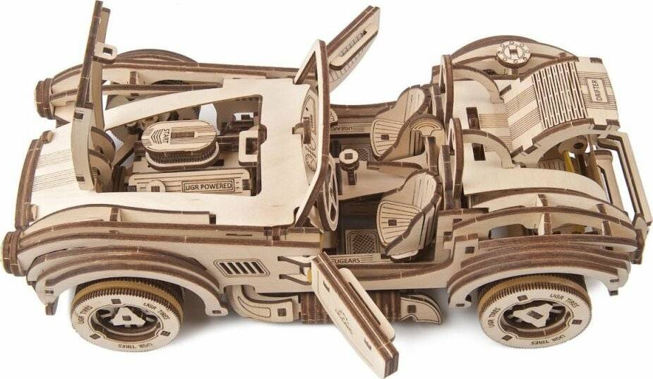 UGEARS 3D-Puzzle Rennwagen Drift Cobra 370 Teile