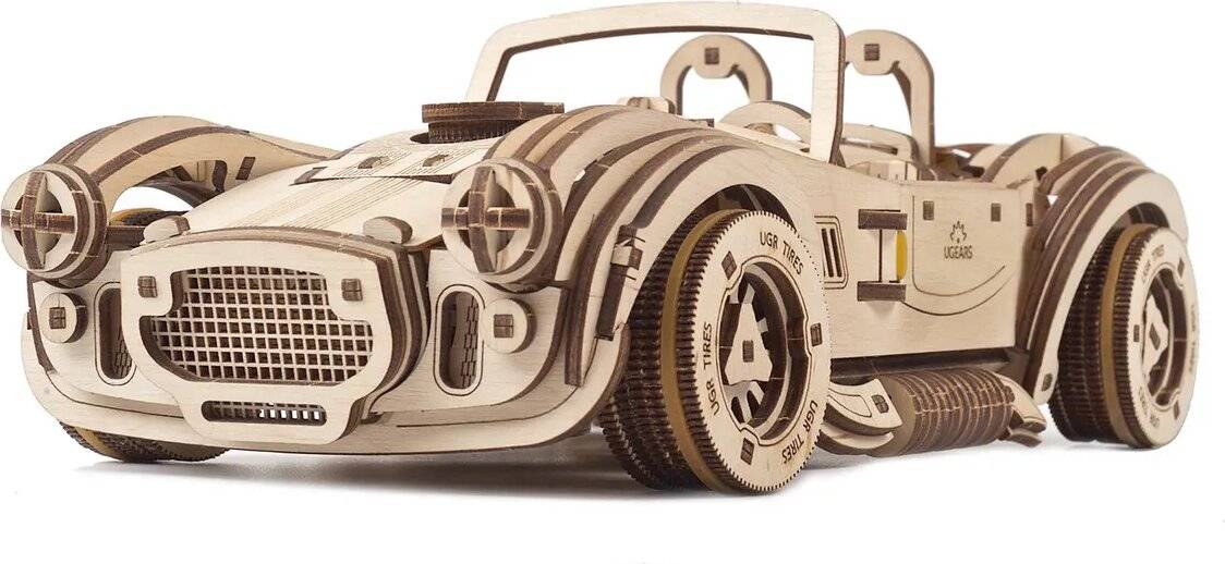 UGEARS 3D-Puzzle Rennwagen Drift Cobra 370 Teile