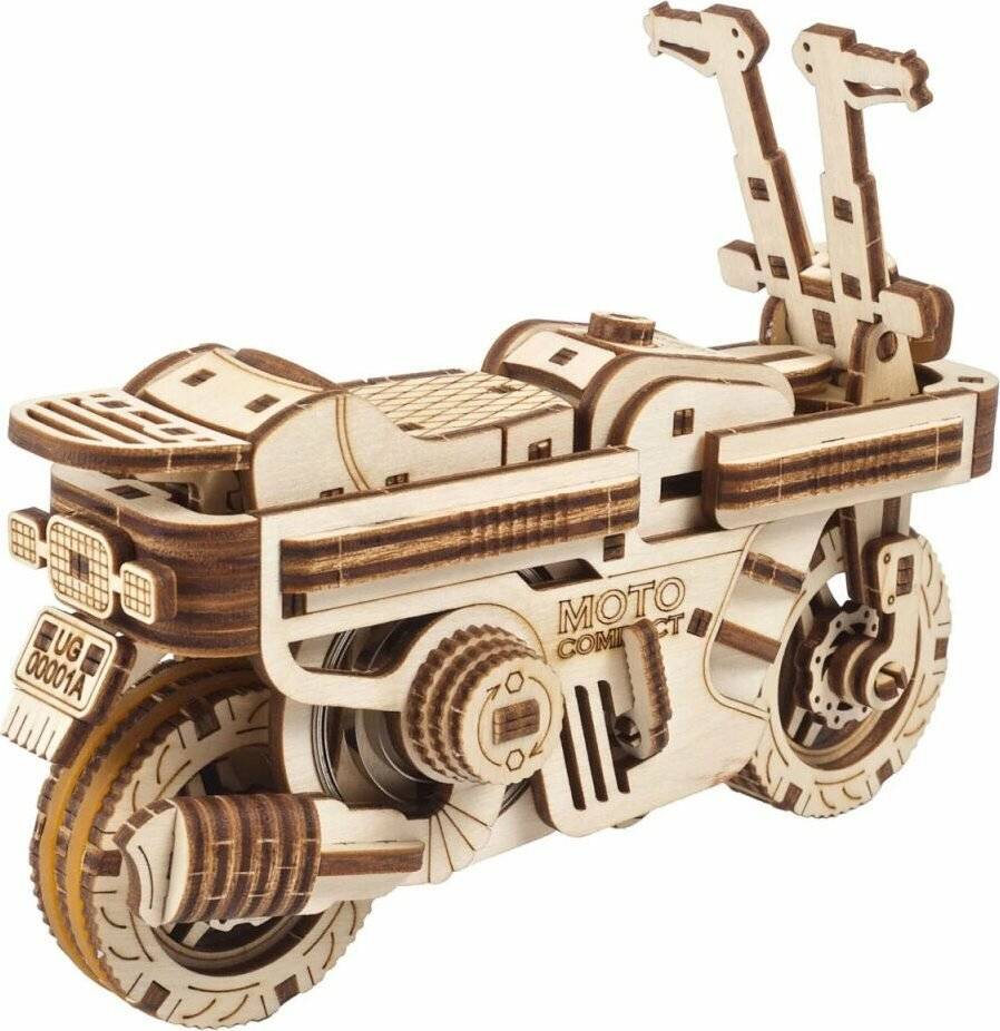 UGEARS 3D Puzzle Faltbarer Roller 192 Teile