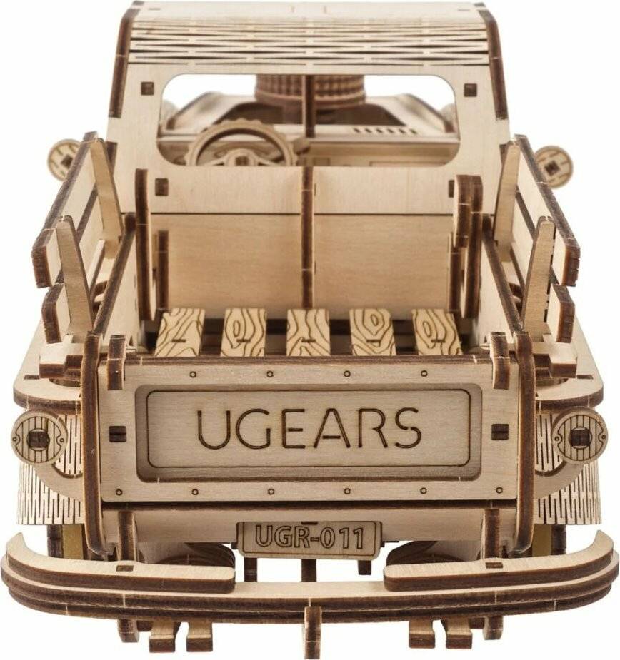 UGEARS 3D Puzzle Pickup Lumbearjack 460 Teile