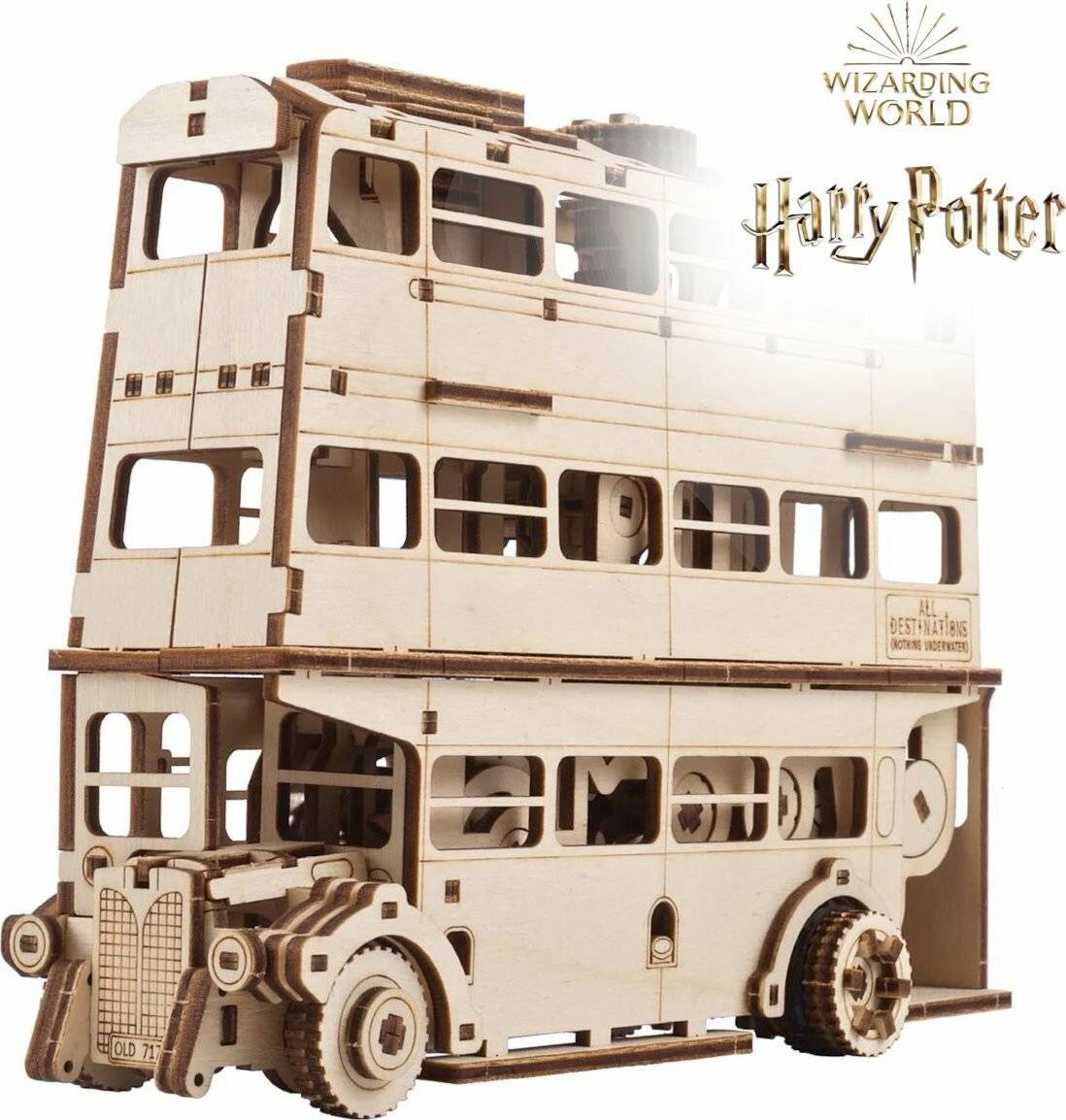 UGEARS 3D-Puzzle Harry Potter: Magic Bus Rescue 268 Teile