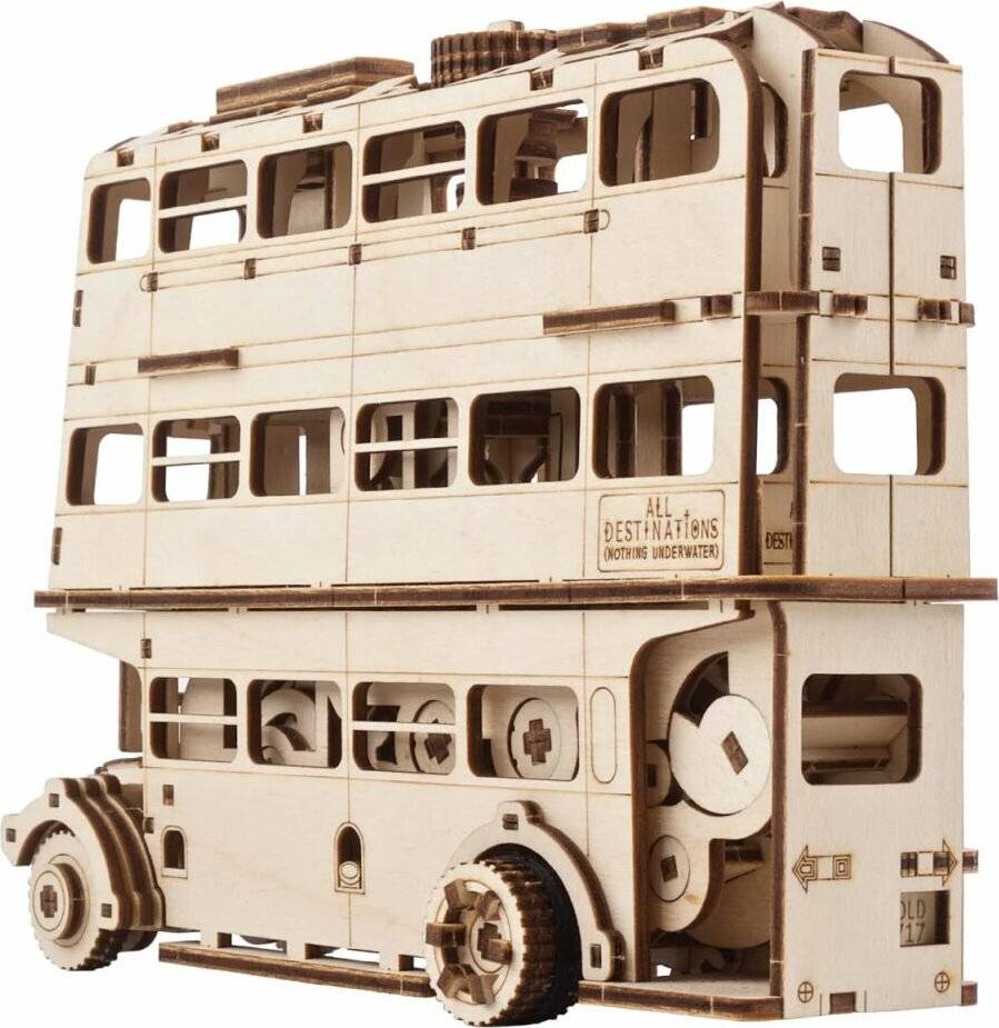 UGEARS 3D-Puzzle Harry Potter: Magic Bus Rescue 268 Teile