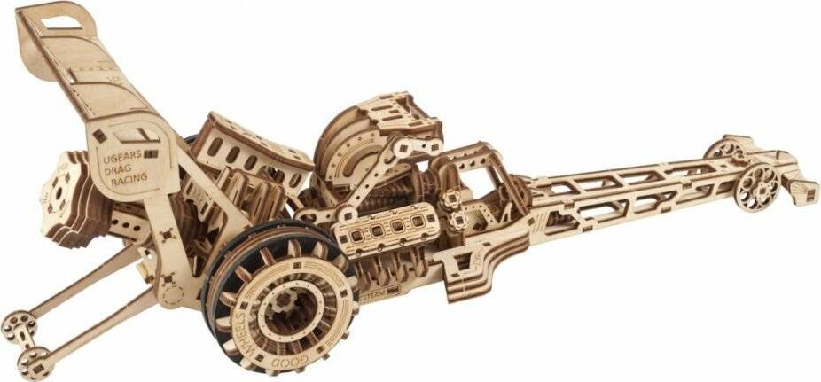 UGEARS 3D-Puzzle Top Fuel Dragster 321 Teile