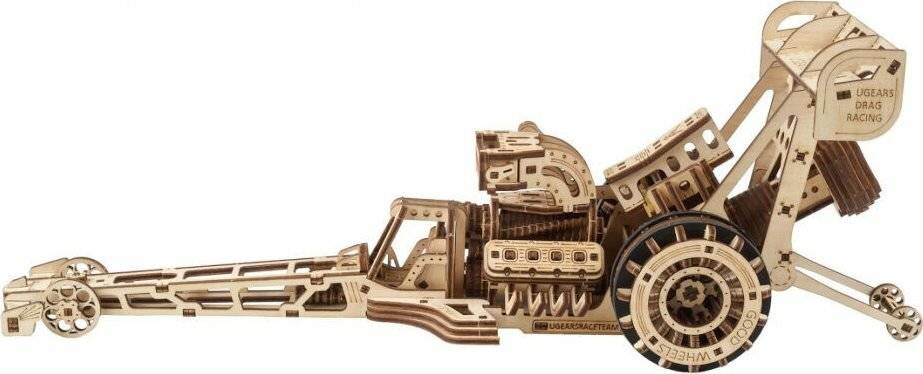 UGEARS 3D-Puzzle Top Fuel Dragster 321 Teile