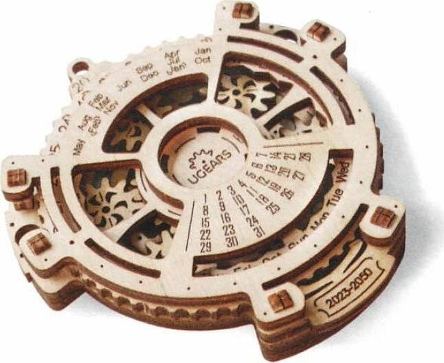 UGEARS 3D Puzzle Kalender 32 Teile
