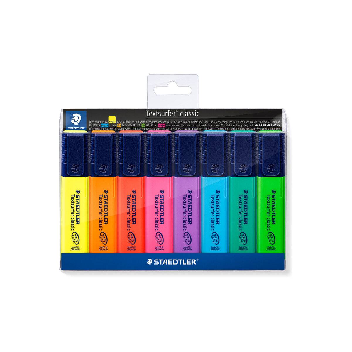 STAEDTLER Textmarker Textsurfer classic 8er Set div. Farben retail