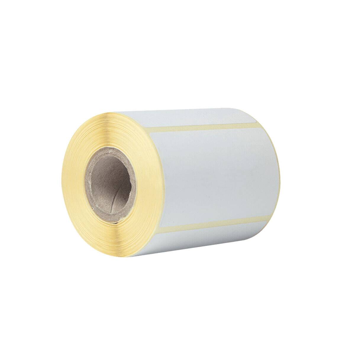 Einzeletikettenrolle Brother weiss 76x44mm 400St./Rolle