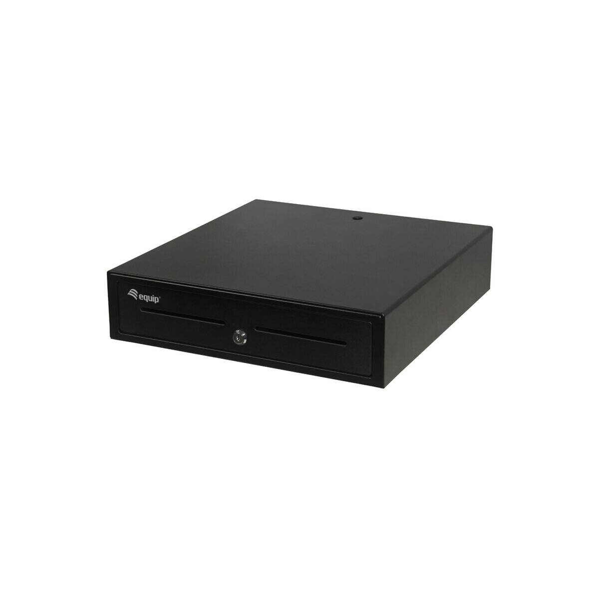 Equip Standard Kassenladen 42x40,5x11 4 Geld/8 Münzfächer sw