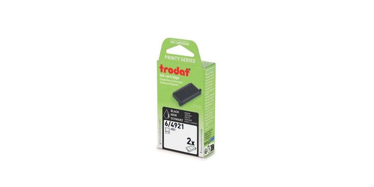 trodat Austauschkissen 2Stk schwarz 6/4921/SB