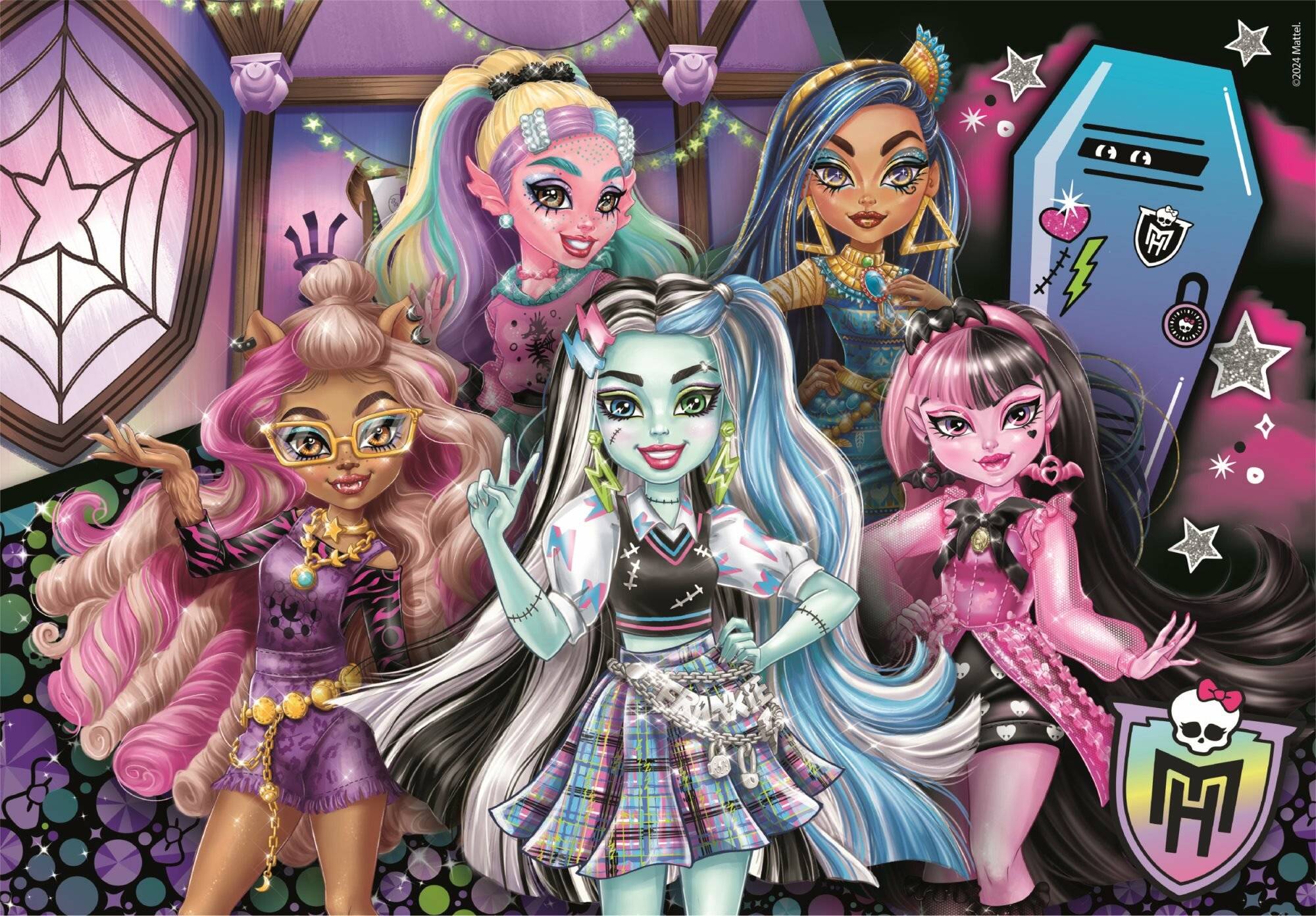CLEMENTONI Monster High Puzzle 104 Teile