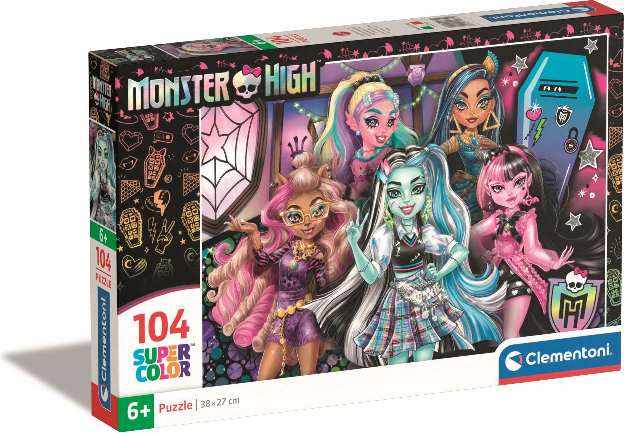 CLEMENTONI Monster High Puzzle 104 Teile