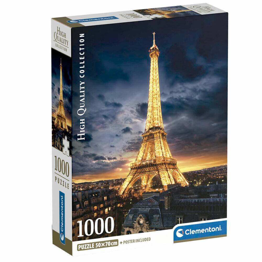 CLEMENTONI Eiffelturm Puzzle 1000 Teile