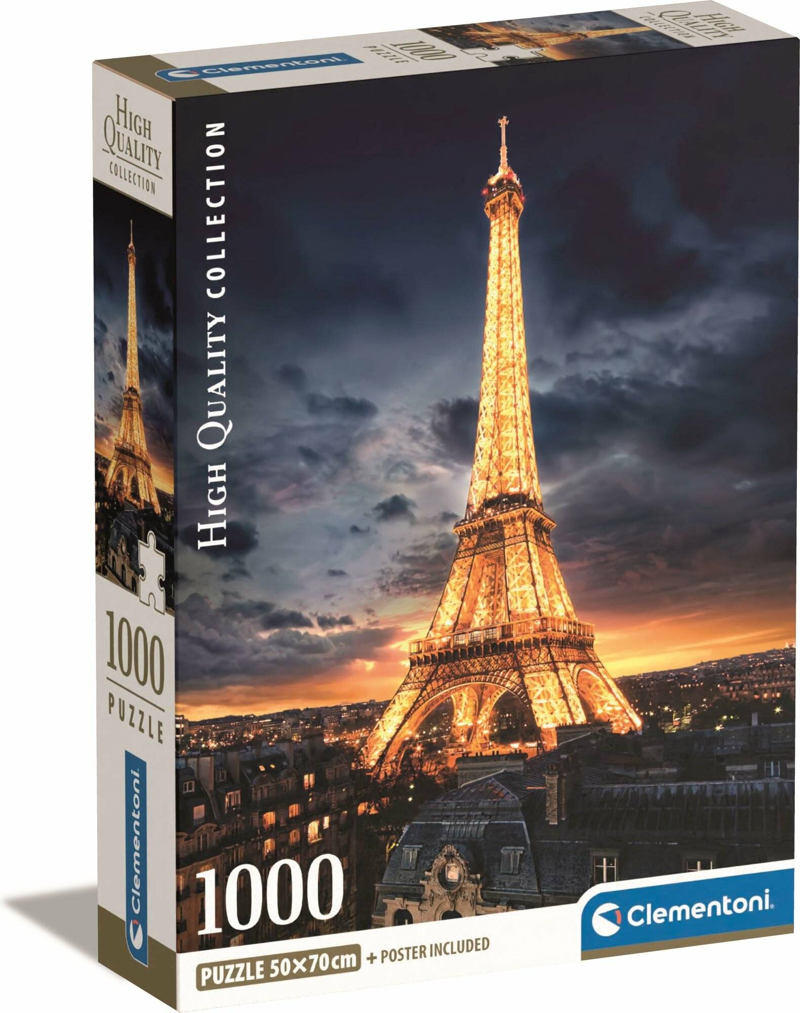 CLEMENTONI Eiffelturm Puzzle 1000 Teile