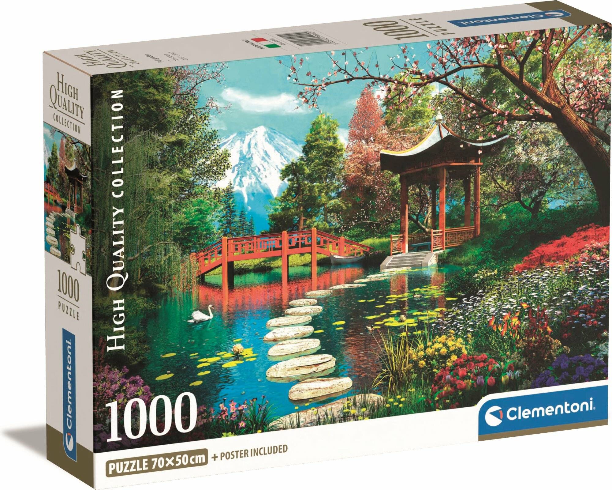 CLEMENTONI Puzzle Fuji Garden 1000 Teile