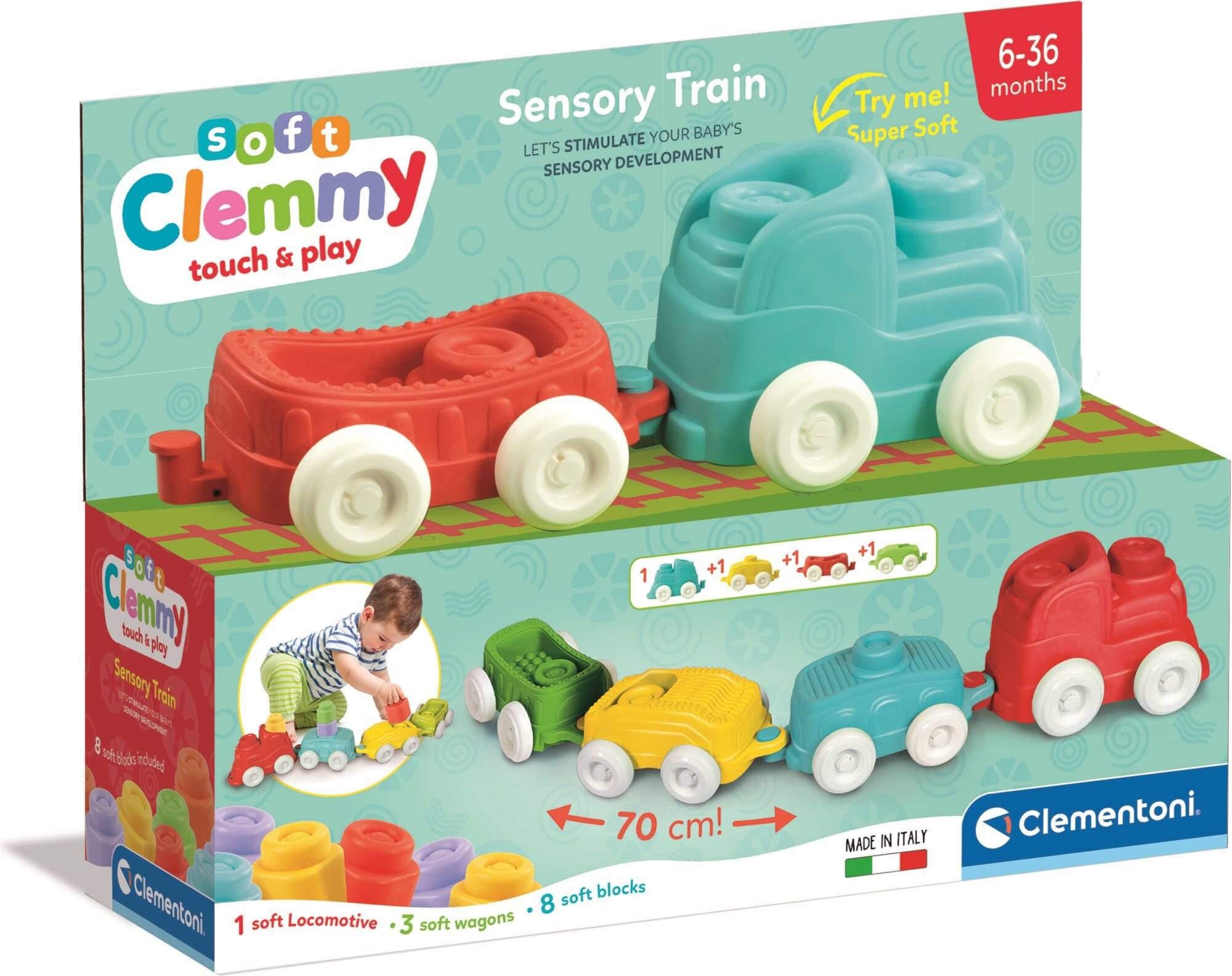 Clemmy Sensory Train Spiel