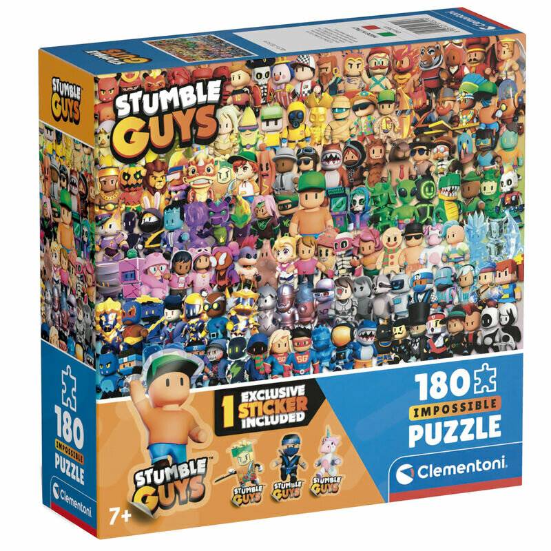CLEMENTONI Puzzle Impossible: Stumble Guys 180 Teile