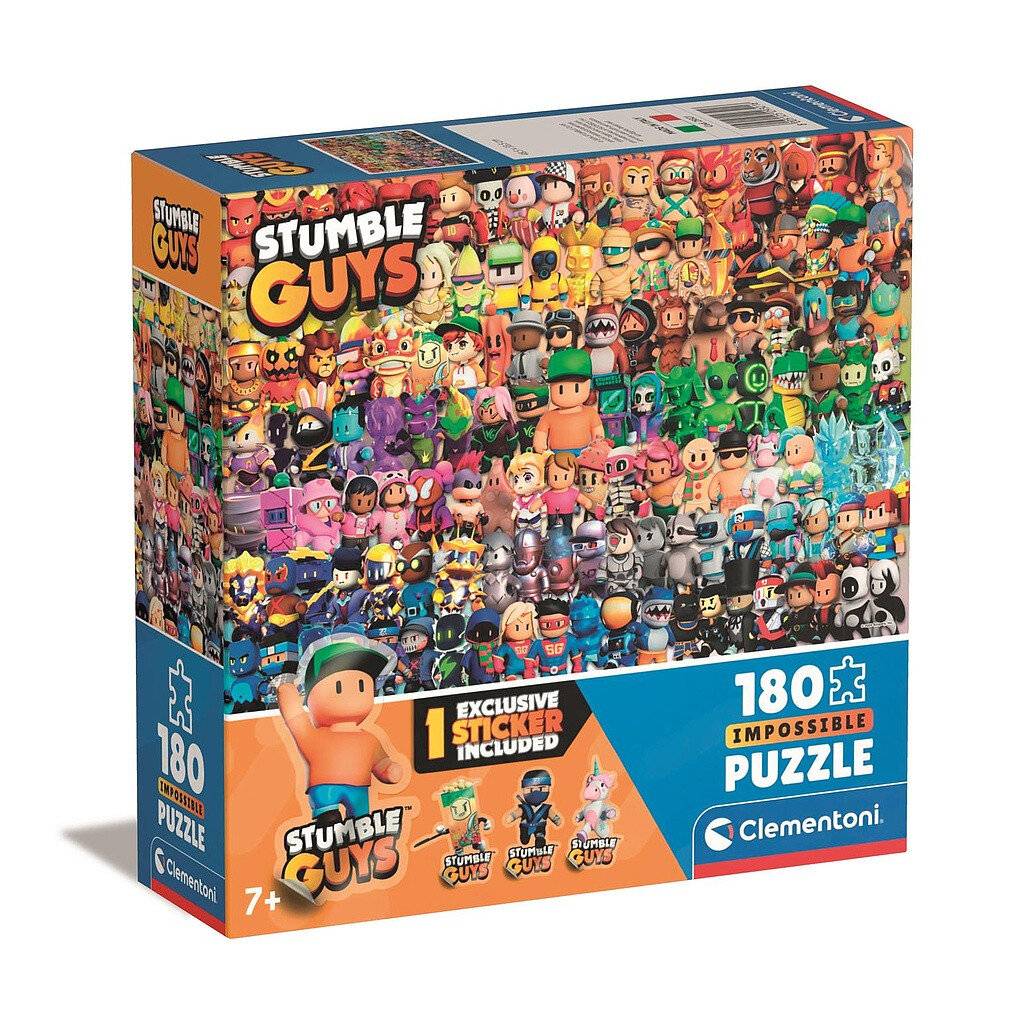 CLEMENTONI Puzzle Impossible: Stumble Guys 180 Teile