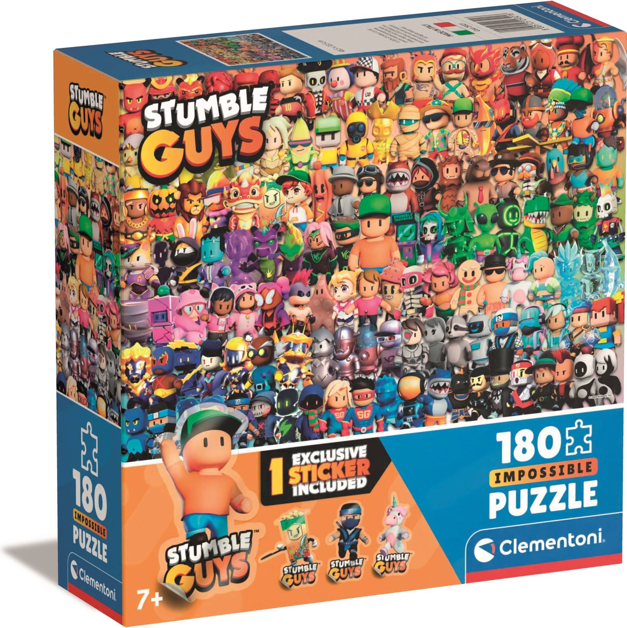 CLEMENTONI Puzzle Impossible: Stumble Guys 180 Teile