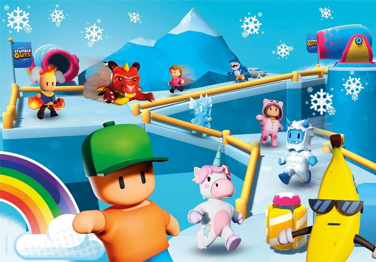 CLEMENTONI Puzzle Stumble Guys 180 Teile
