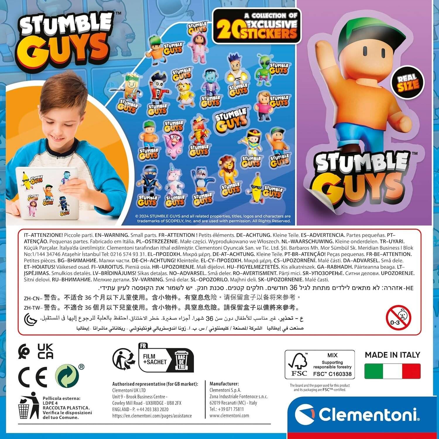 CLEMENTONI Puzzle Stumble Guys 180 Teile