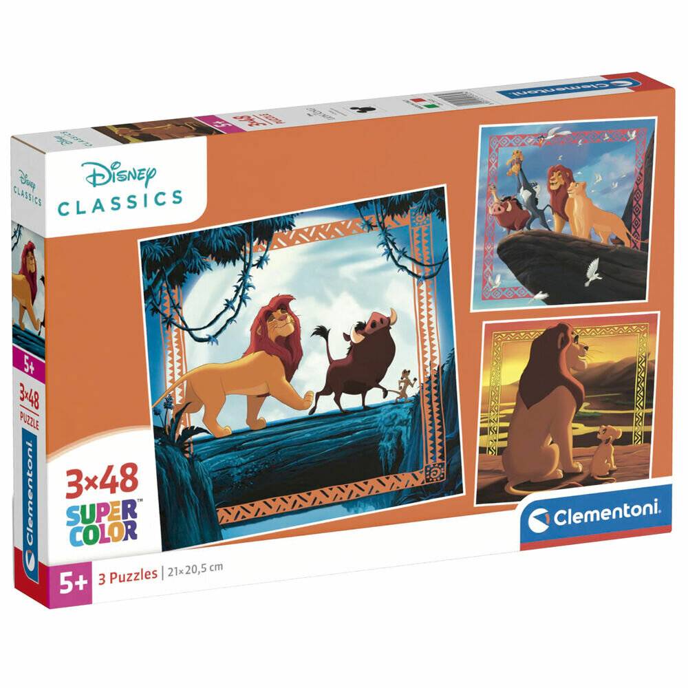 Disney Der Kö nig der Lö wen Puzzle 3x48tlg.