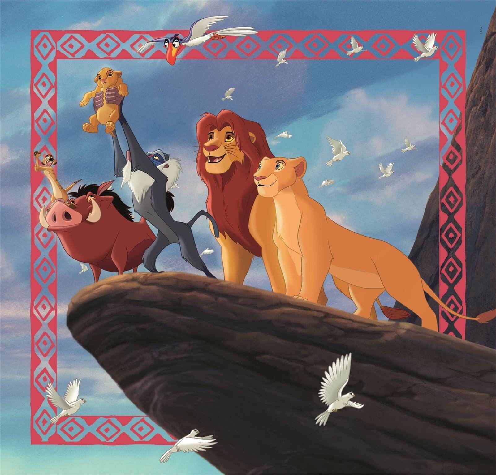 Disney Der Kö nig der Lö wen Puzzle 3x48tlg.