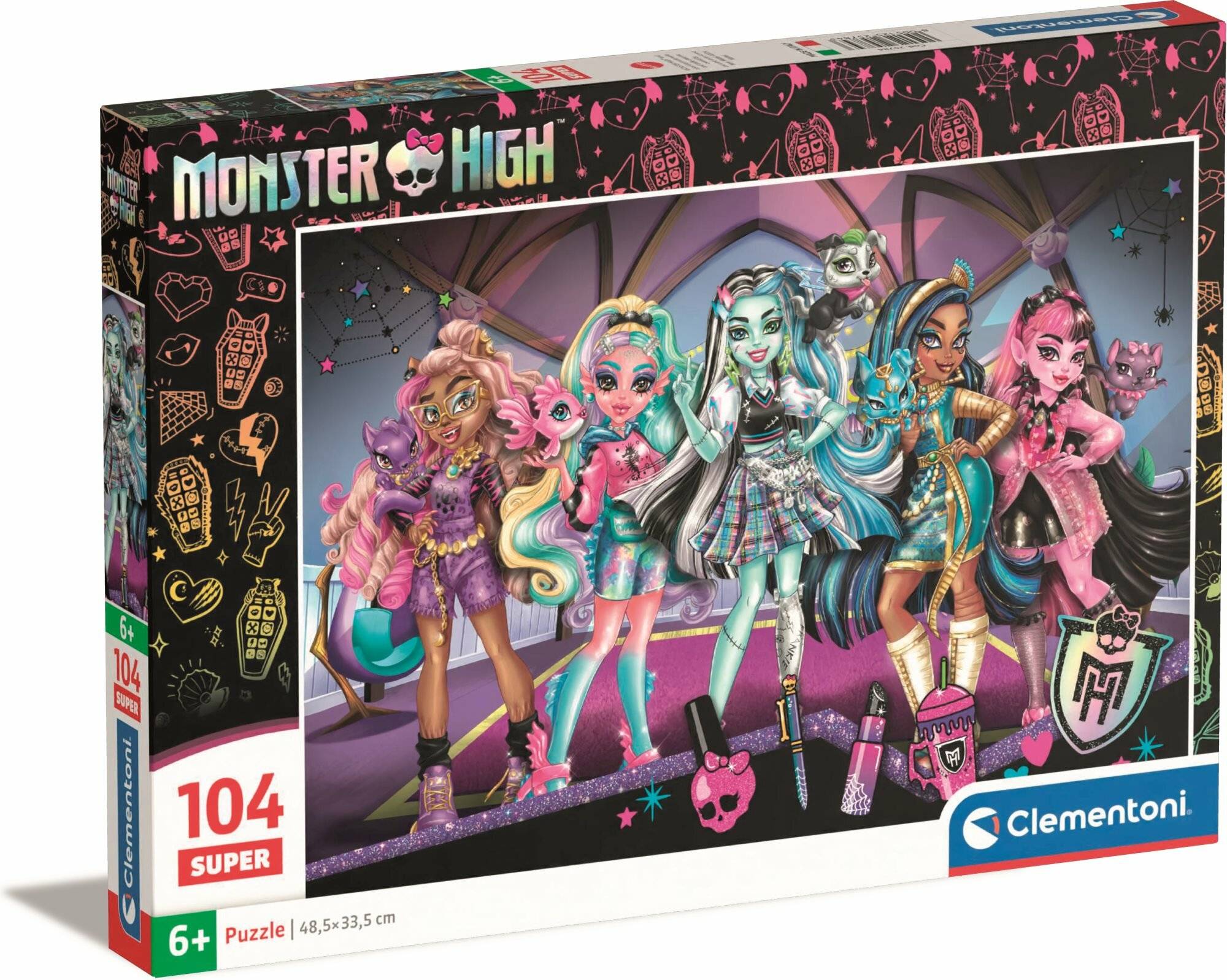 Monster High super puzzle 104pcs