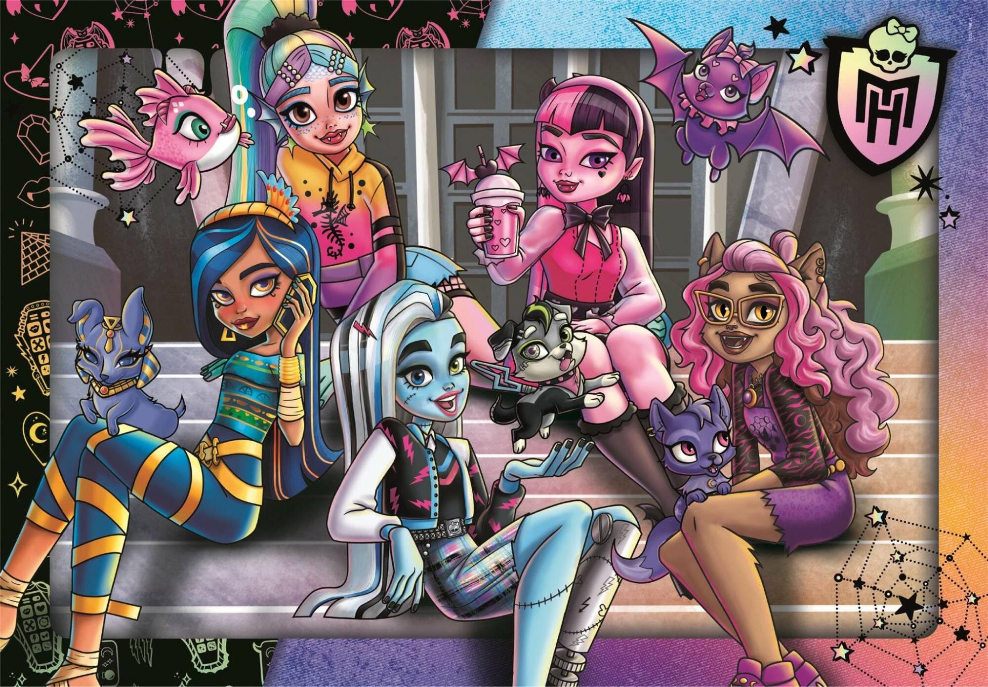 Monster High super puzzle 180pcs