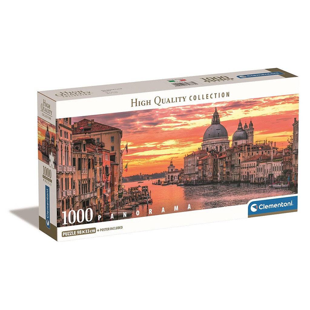 Der Canal Grande - Venedig Panorama-Puzzle 1000Stü ck