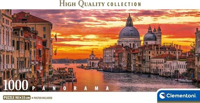 Der Canal Grande - Venedig Panorama-Puzzle 1000Stü ck