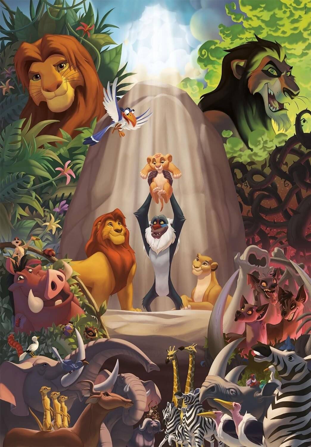 Disney Der Kö nig der Lö wen Puzzle 1000Stü ck