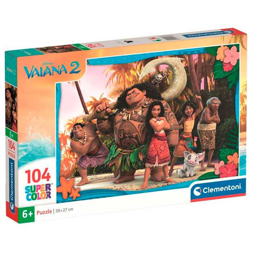 Disney Vaiana Moana 2 Puzzle 104teilig