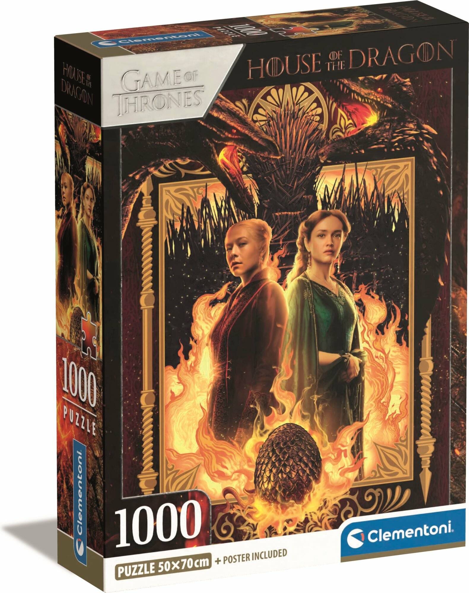 Puzzle La Casa del Dragon 1000pzs