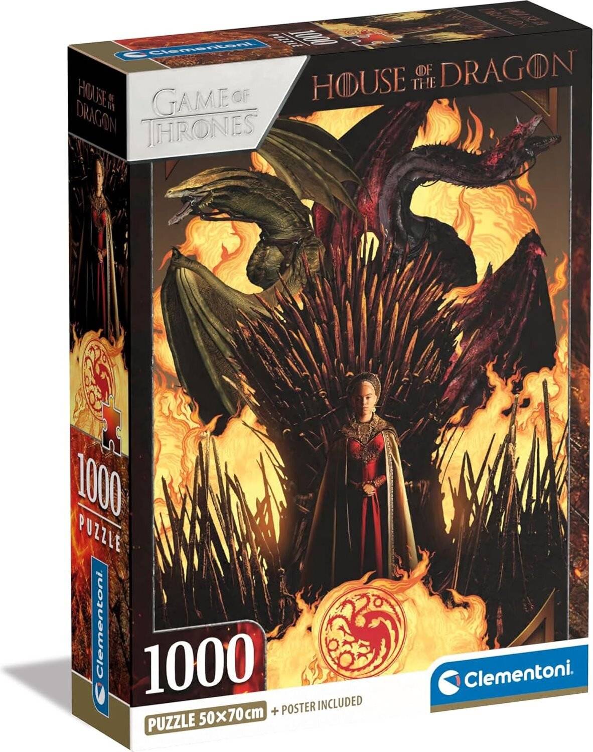 Puzzle La Casa del Dragon 1000pzs