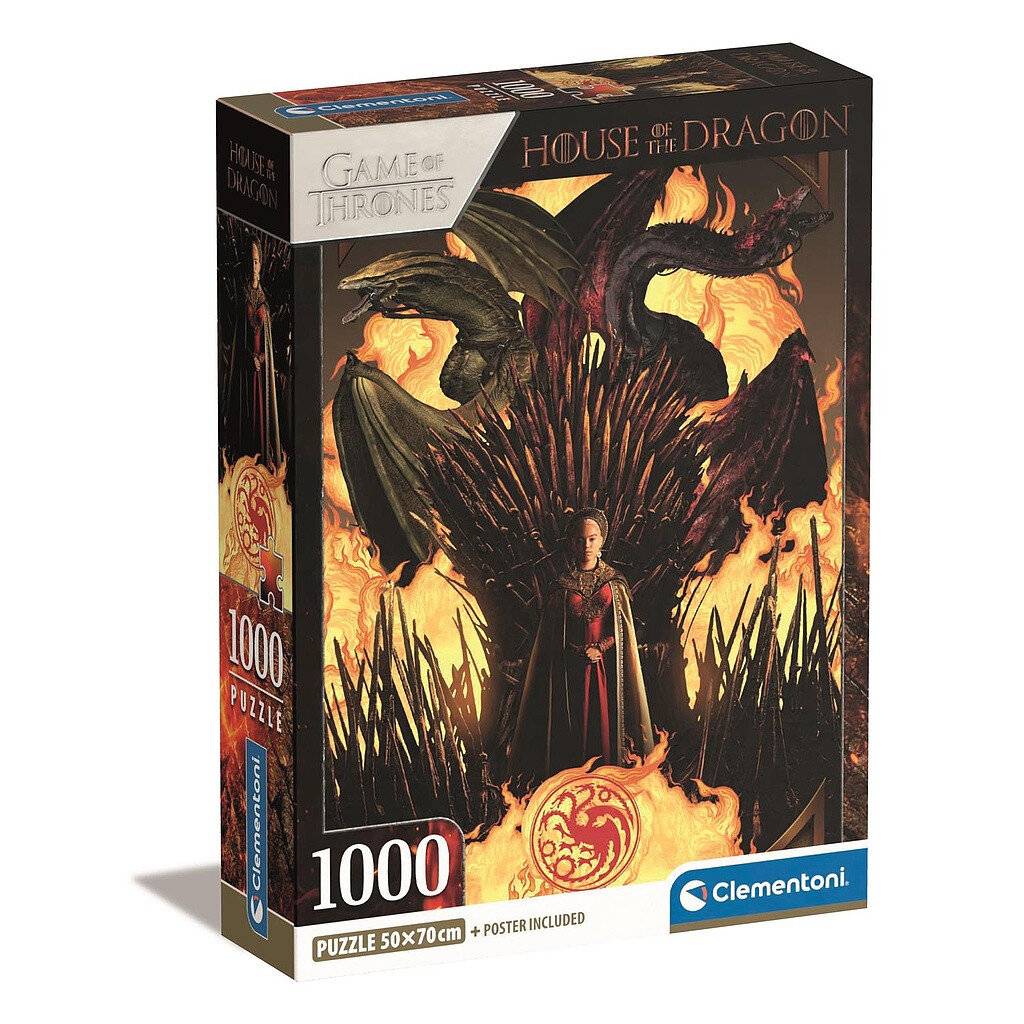 Puzzle La Casa del Dragon 1000pzs