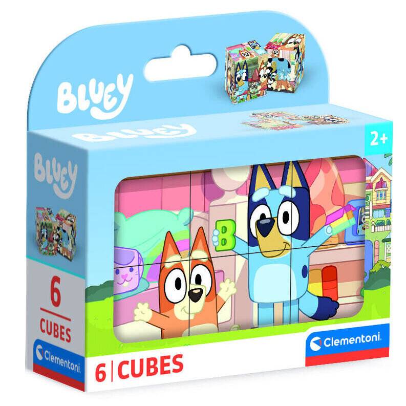 Bluey Wü rfelpuzzle Teile