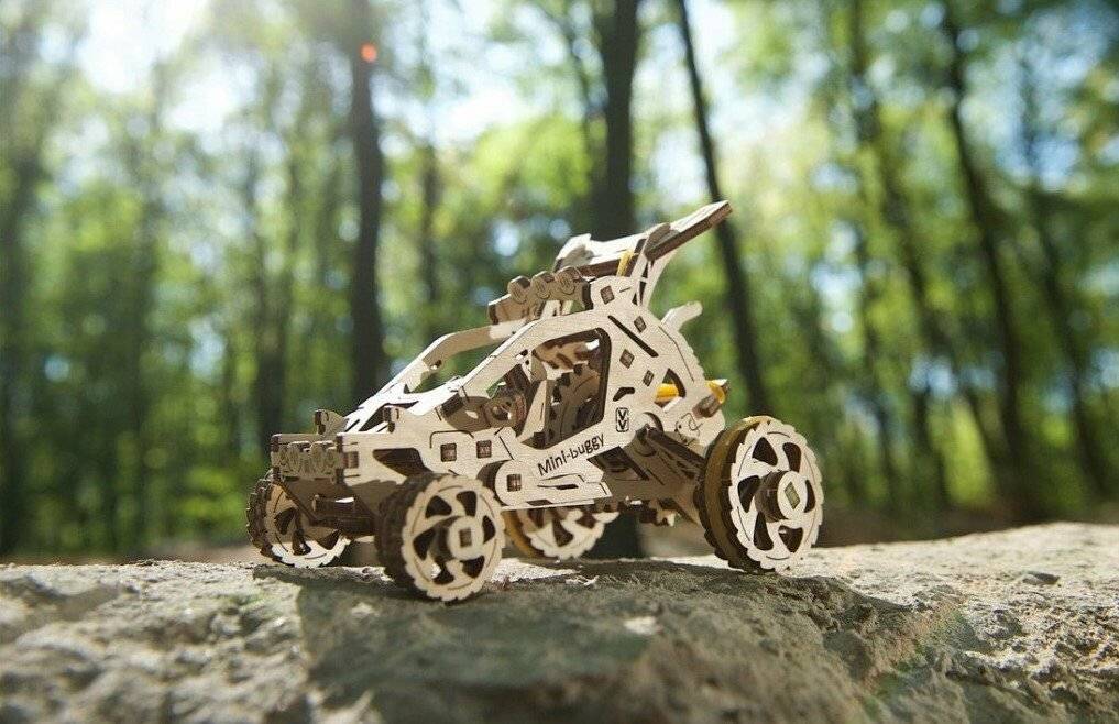 UGEARS 3D-Puzzle Mini Bugina 80 Teile