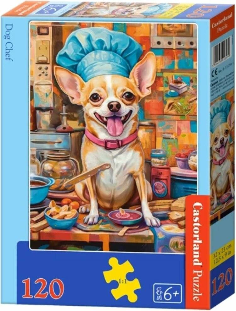 CASTORLAND Puzzle Hundeschnauze 120 Teile
