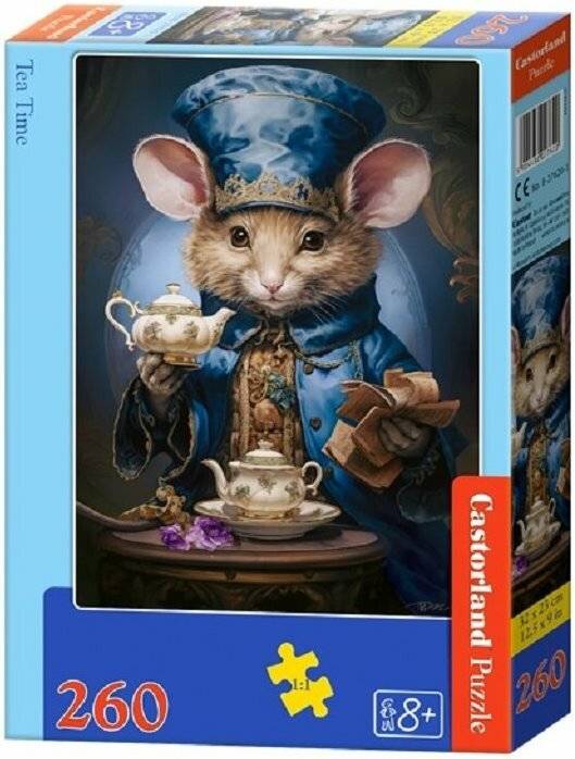 CASTORLAND Puzzle Zeit zum Tee 260 Teile
