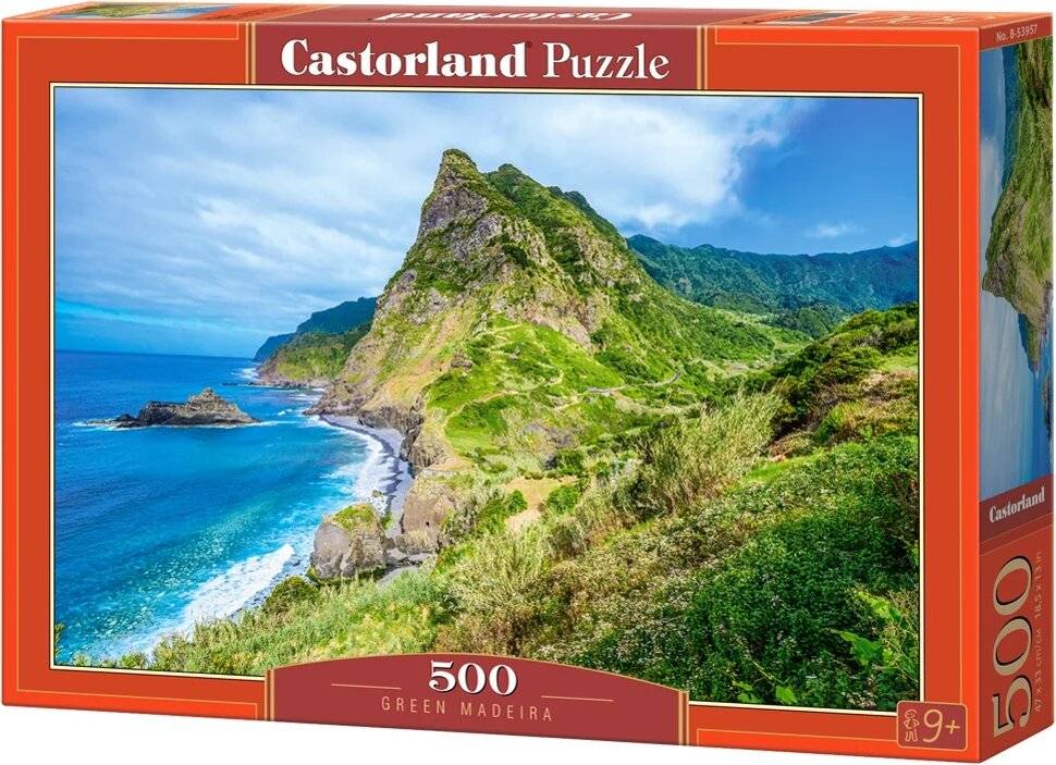 CASTORLAND Grü nes Madeira-Puzzle 500 Teile