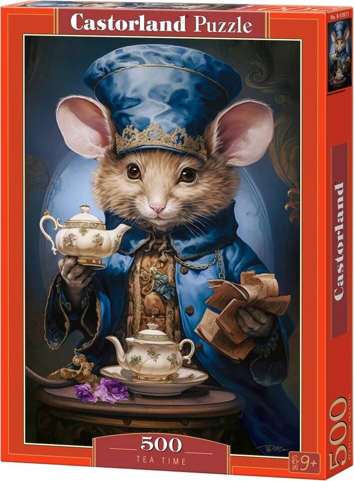 CASTORLAND Puzzle Zeit zum Tee 500 Teile