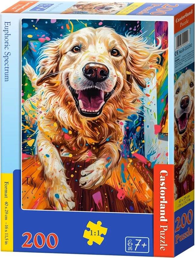 CASTORLAND Puzzle Euphoric Spectrum 200 Teile