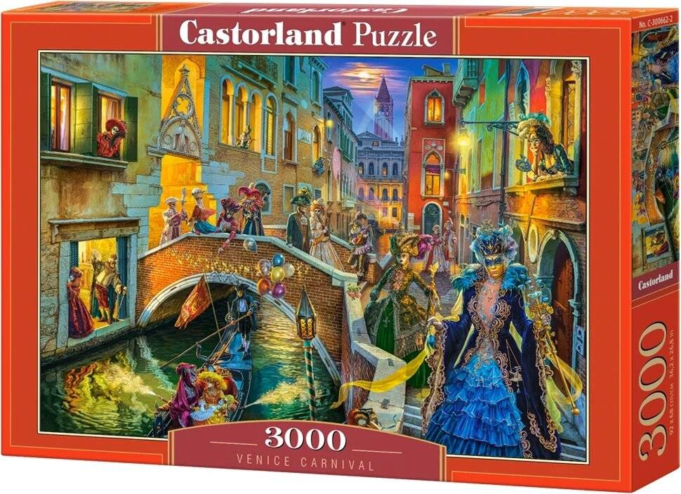 CASTORLAND Puzzle Karneval Banatká ch 3000 Teile